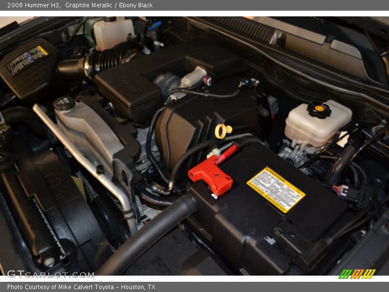  2008 H3  Engine - 3.7 Liter DOHC 20V Vortec Inline 5 Cylinder