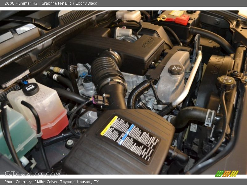  2008 H3  Engine - 3.7 Liter DOHC 20V Vortec Inline 5 Cylinder