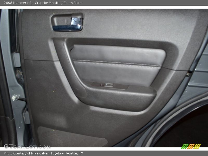 Graphite Metallic / Ebony Black 2008 Hummer H3