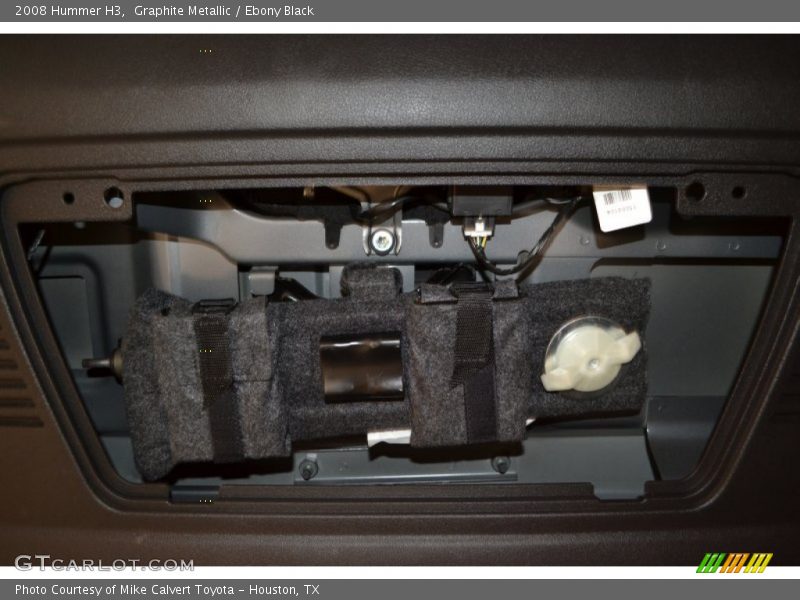Graphite Metallic / Ebony Black 2008 Hummer H3
