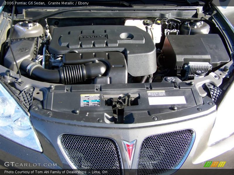 Granite Metallic / Ebony 2006 Pontiac G6 Sedan