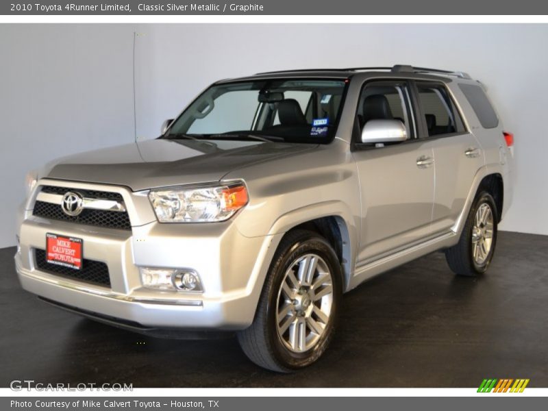 Classic Silver Metallic / Graphite 2010 Toyota 4Runner Limited