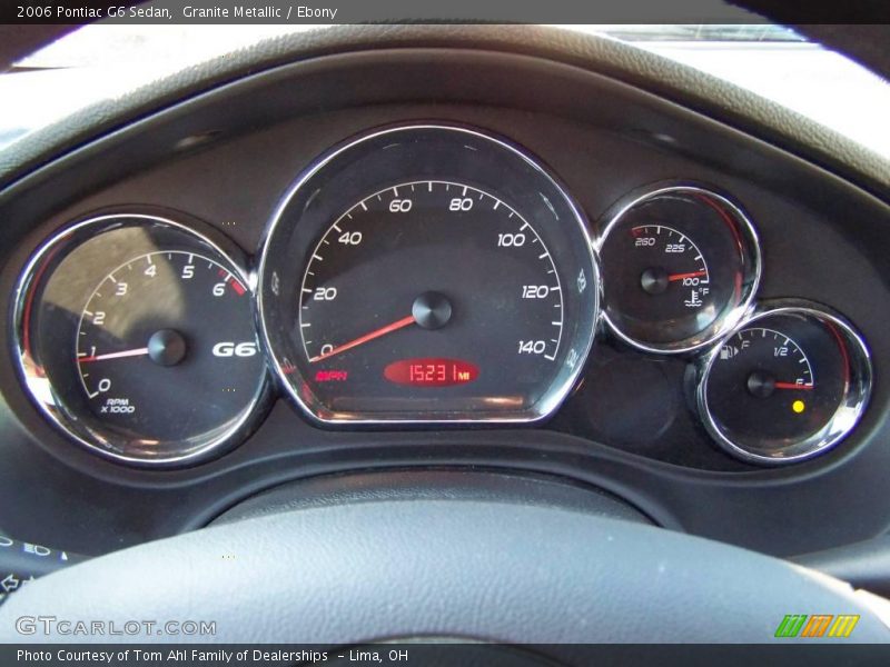 Granite Metallic / Ebony 2006 Pontiac G6 Sedan