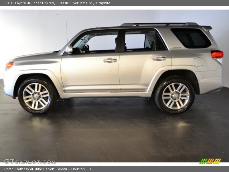 Classic Silver Metallic / Graphite 2010 Toyota 4Runner Limited
