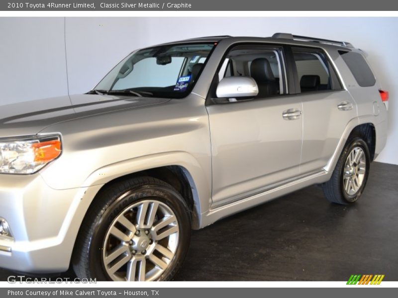 Classic Silver Metallic / Graphite 2010 Toyota 4Runner Limited