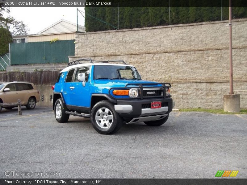 Voodoo Blue / Dark Charcoal 2008 Toyota FJ Cruiser 4WD