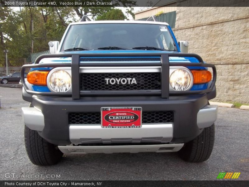 Voodoo Blue / Dark Charcoal 2008 Toyota FJ Cruiser 4WD