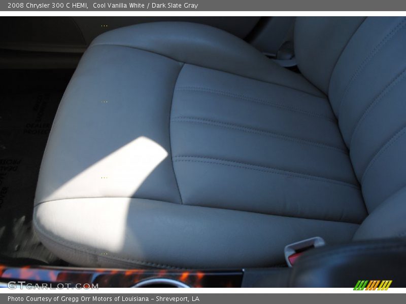 Cool Vanilla White / Dark Slate Gray 2008 Chrysler 300 C HEMI