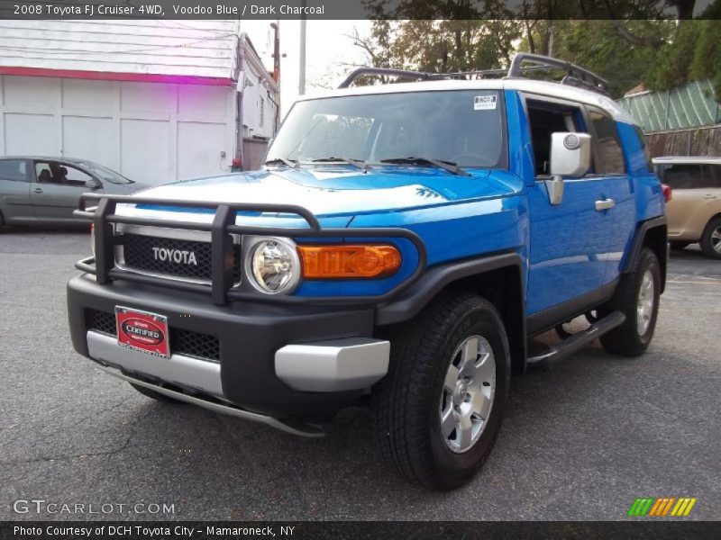 Voodoo Blue / Dark Charcoal 2008 Toyota FJ Cruiser 4WD