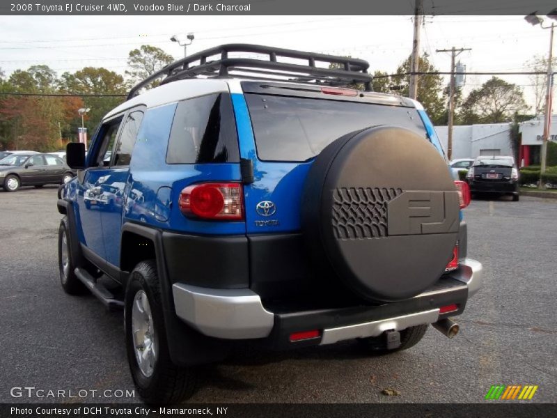 Voodoo Blue / Dark Charcoal 2008 Toyota FJ Cruiser 4WD