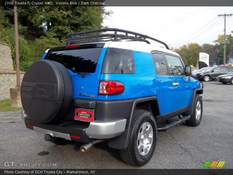 Voodoo Blue / Dark Charcoal 2008 Toyota FJ Cruiser 4WD