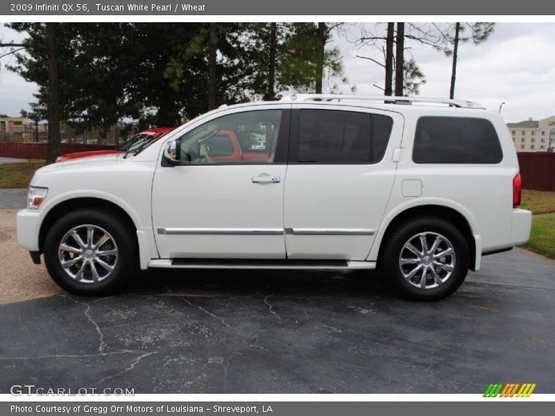  2009 QX 56 Tuscan White Pearl