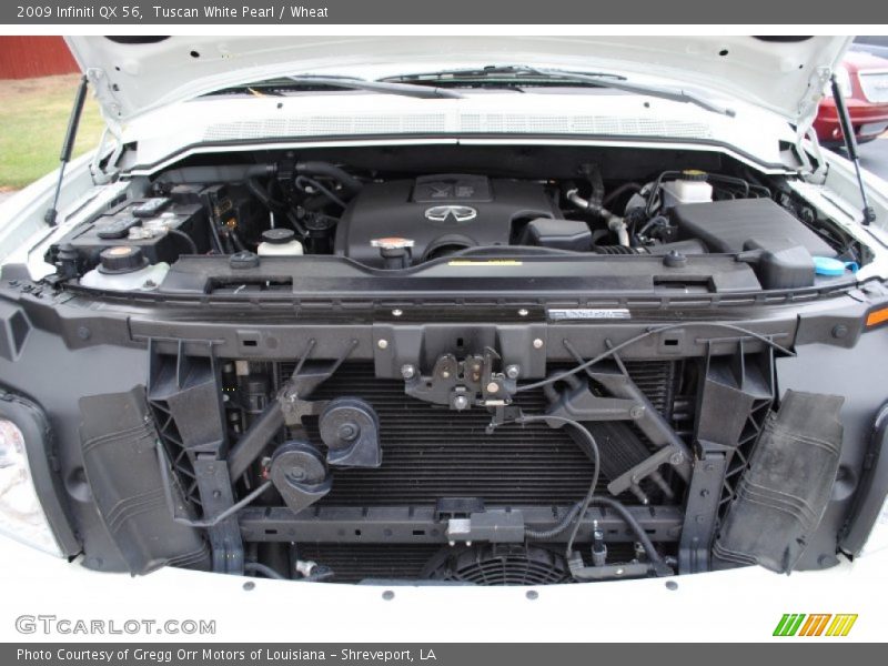  2009 QX 56 Engine - 5.6 Liter DOHC 32-Valve V8