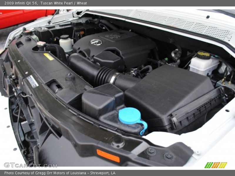  2009 QX 56 Engine - 5.6 Liter DOHC 32-Valve V8