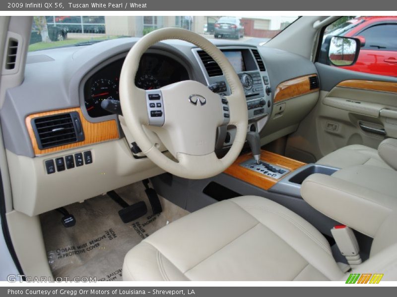 Wheat Interior - 2009 QX 56 