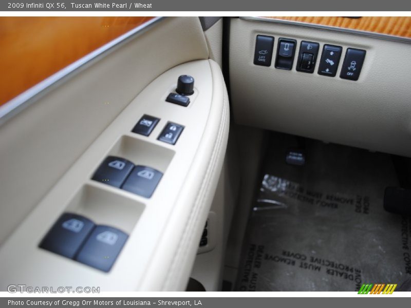 Tuscan White Pearl / Wheat 2009 Infiniti QX 56