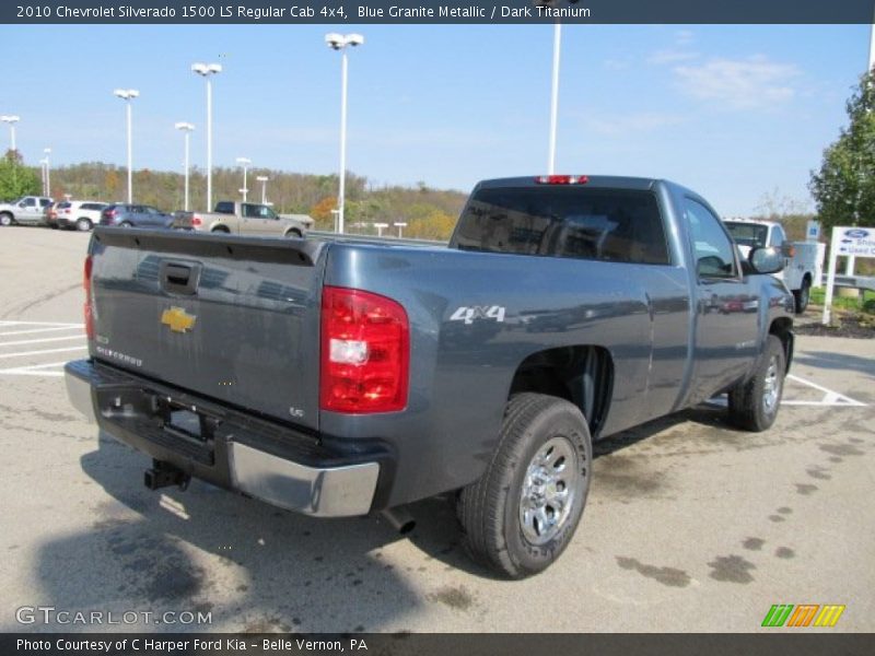  2010 Silverado 1500 LS Regular Cab 4x4 Blue Granite Metallic