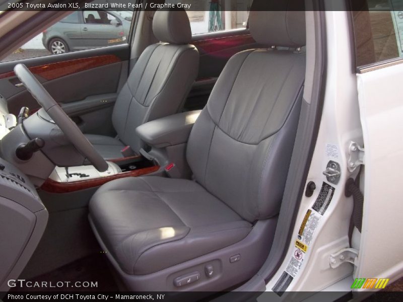 Blizzard White Pearl / Graphite Gray 2005 Toyota Avalon XLS