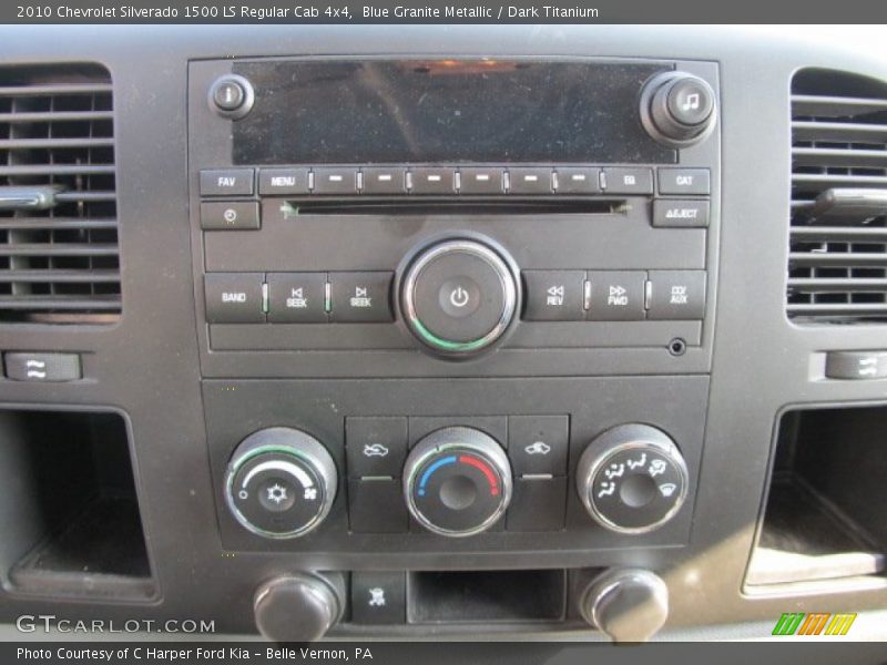 Controls of 2010 Silverado 1500 LS Regular Cab 4x4