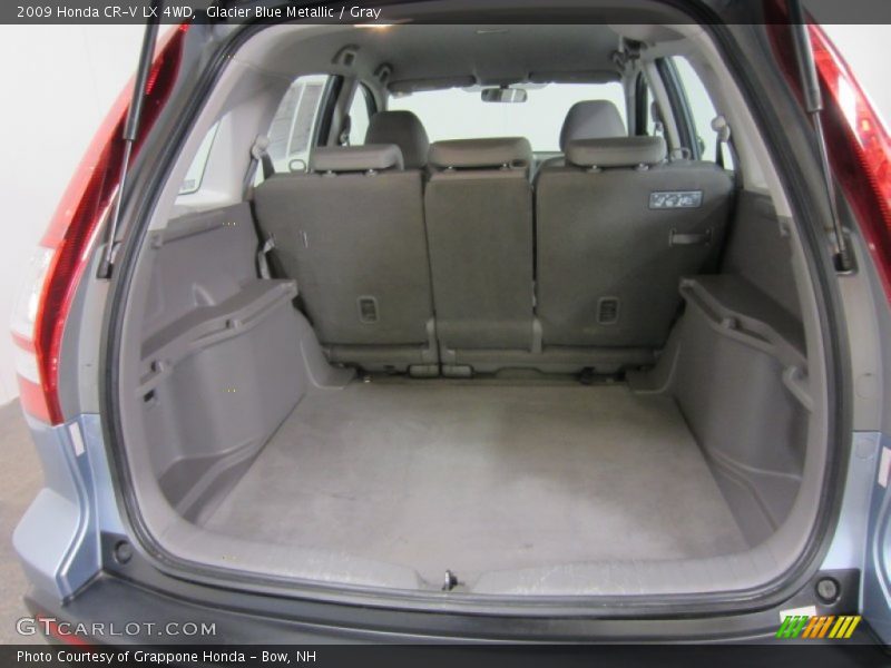 Glacier Blue Metallic / Gray 2009 Honda CR-V LX 4WD