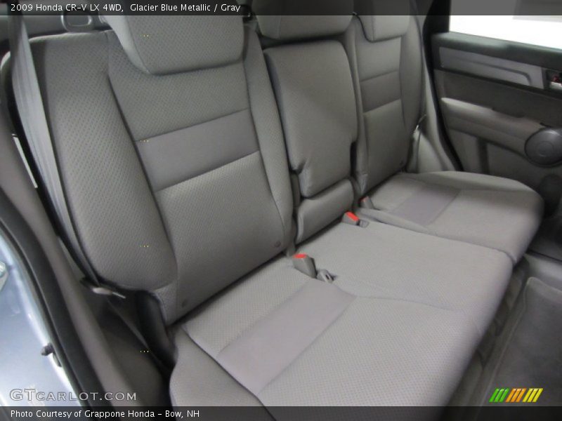 Glacier Blue Metallic / Gray 2009 Honda CR-V LX 4WD