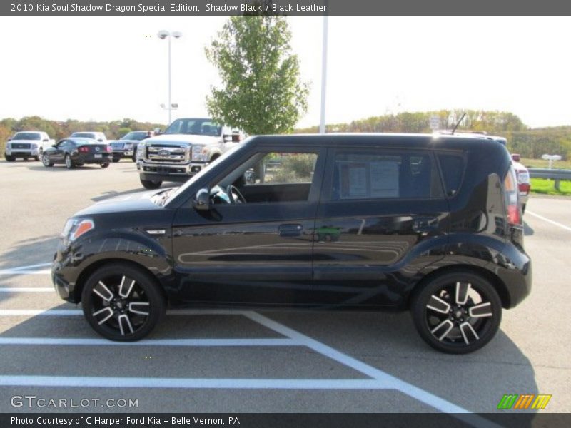 Shadow Black / Black Leather 2010 Kia Soul Shadow Dragon Special Edition