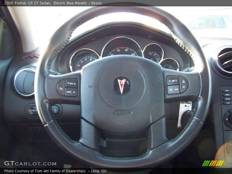 Electric Blue Metallic / Ebony 2005 Pontiac G6 GT Sedan