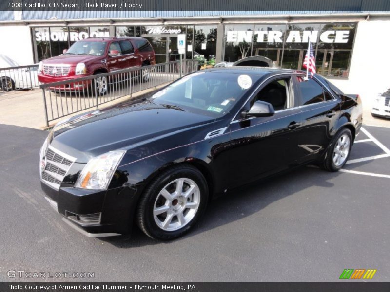 Black Raven / Ebony 2008 Cadillac CTS Sedan