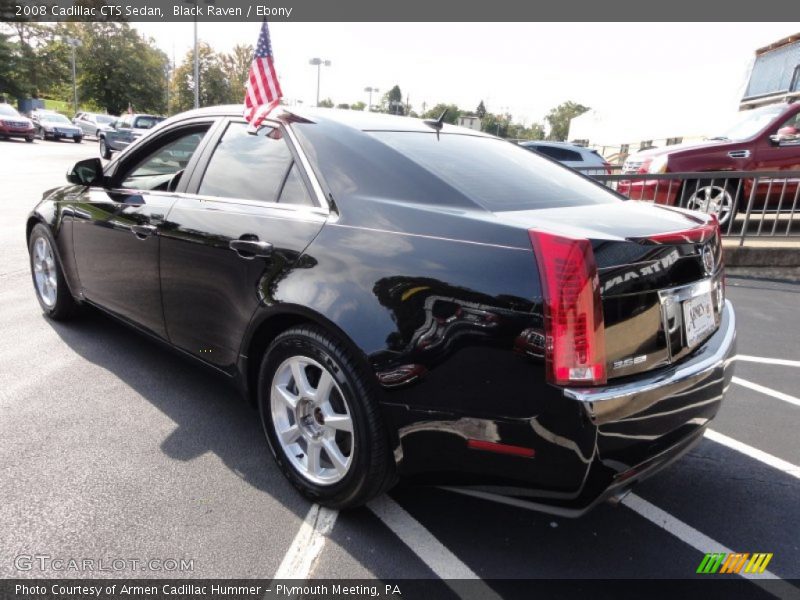 Black Raven / Ebony 2008 Cadillac CTS Sedan