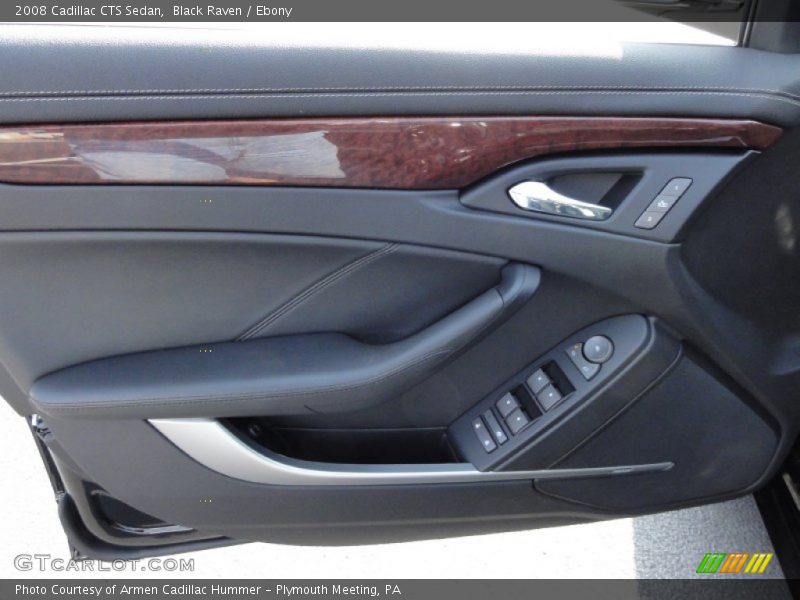 Black Raven / Ebony 2008 Cadillac CTS Sedan