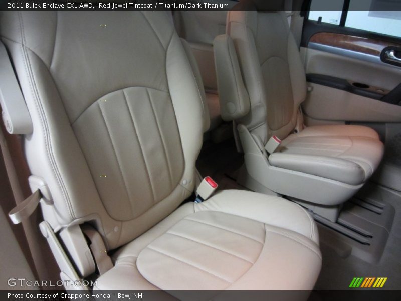 Red Jewel Tintcoat / Titanium/Dark Titanium 2011 Buick Enclave CXL AWD