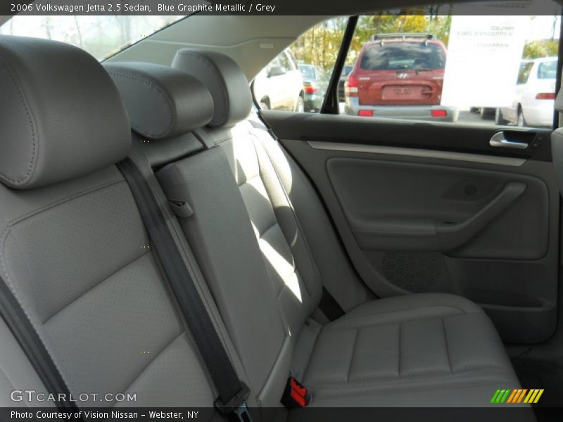 Blue Graphite Metallic / Grey 2006 Volkswagen Jetta 2.5 Sedan
