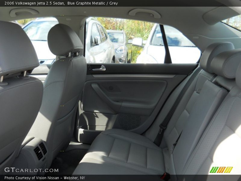 Blue Graphite Metallic / Grey 2006 Volkswagen Jetta 2.5 Sedan