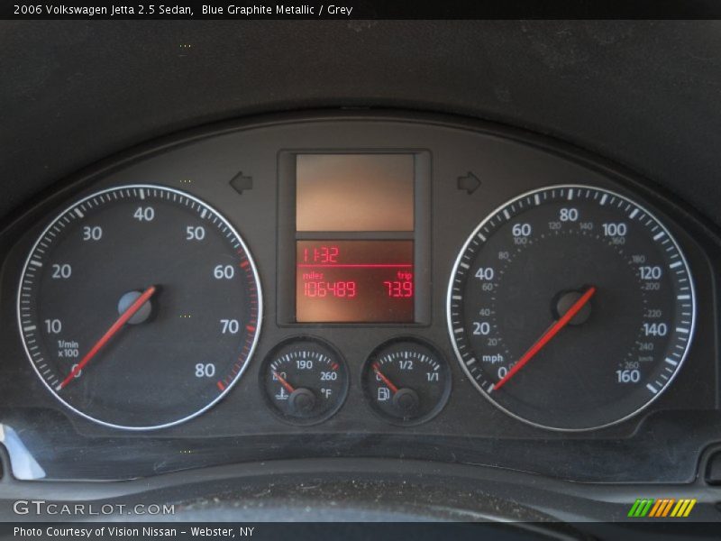  2006 Jetta 2.5 Sedan 2.5 Sedan Gauges