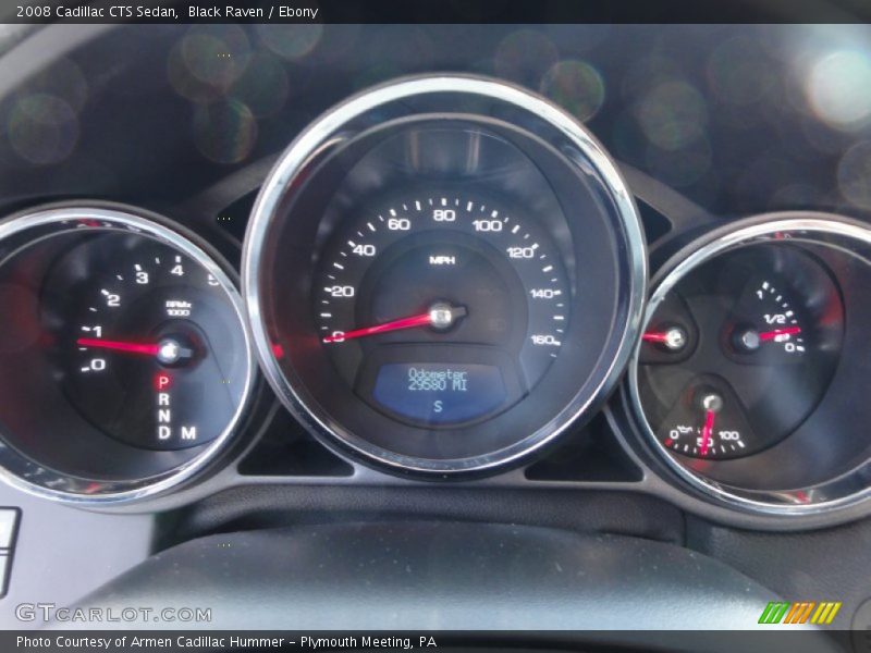 Black Raven / Ebony 2008 Cadillac CTS Sedan