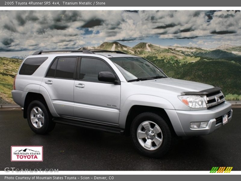 Titanium Metallic / Stone 2005 Toyota 4Runner SR5 4x4