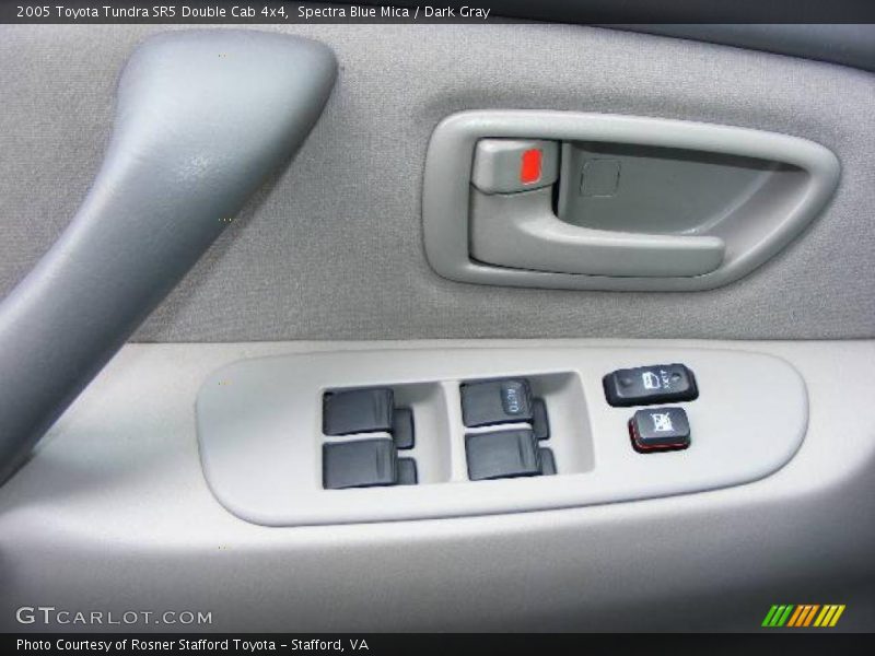 Spectra Blue Mica / Dark Gray 2005 Toyota Tundra SR5 Double Cab 4x4