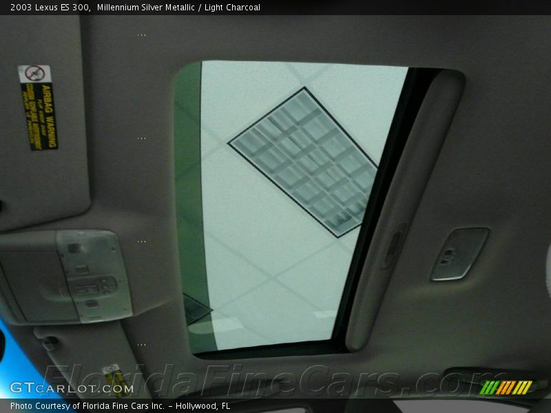 Millennium Silver Metallic / Light Charcoal 2003 Lexus ES 300