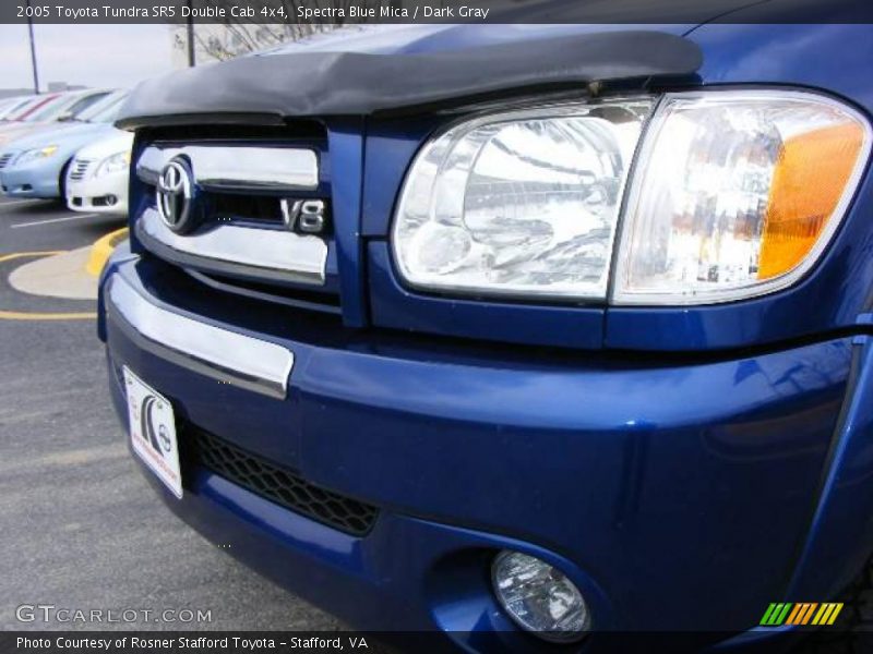 Spectra Blue Mica / Dark Gray 2005 Toyota Tundra SR5 Double Cab 4x4