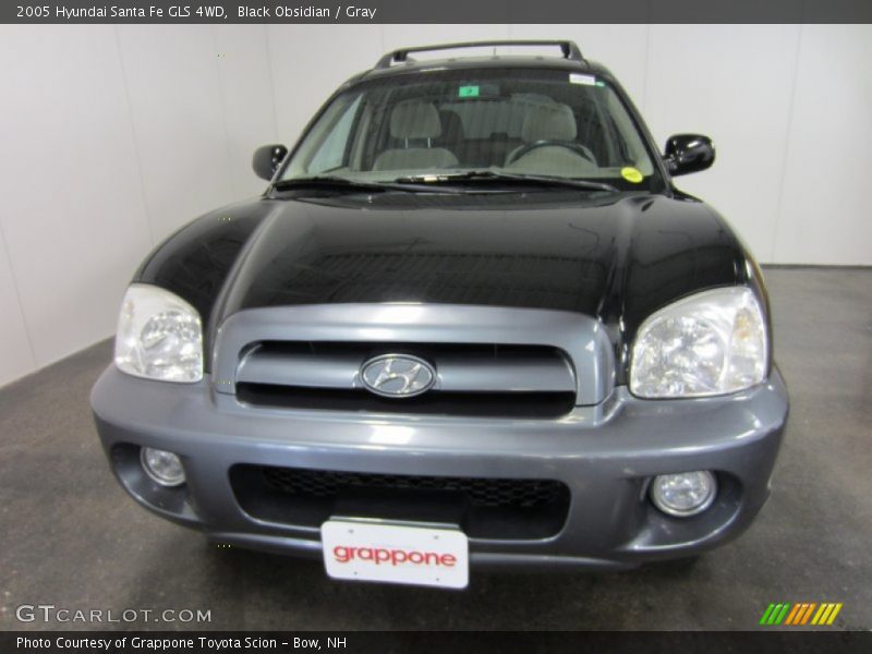 Black Obsidian / Gray 2005 Hyundai Santa Fe GLS 4WD