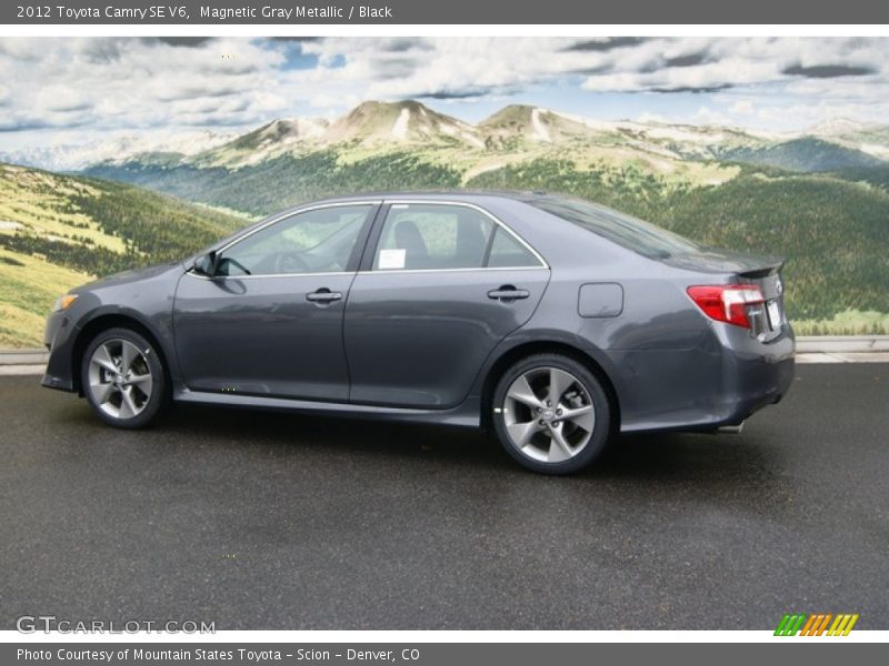 Magnetic Gray Metallic / Black 2012 Toyota Camry SE V6