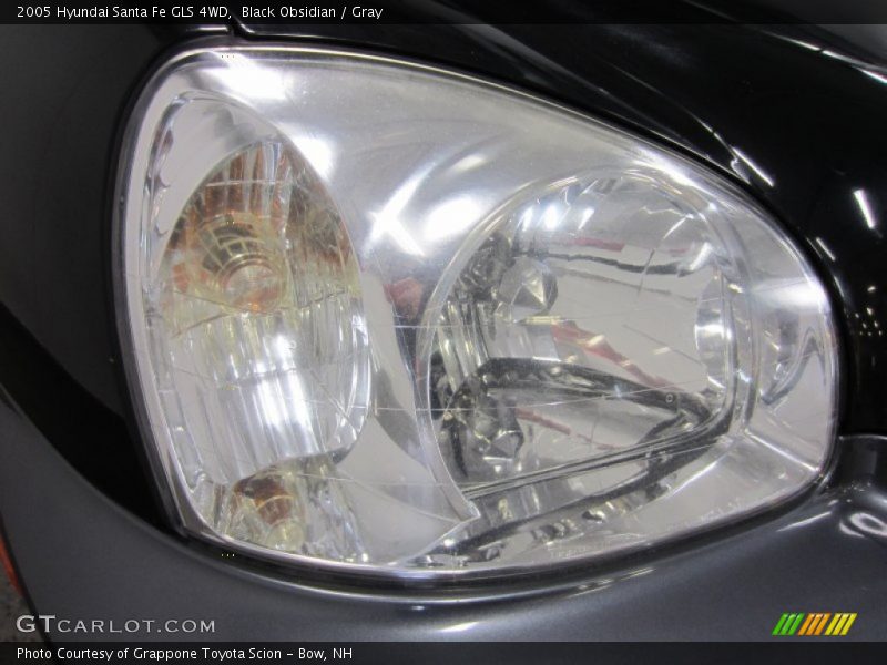 Black Obsidian / Gray 2005 Hyundai Santa Fe GLS 4WD