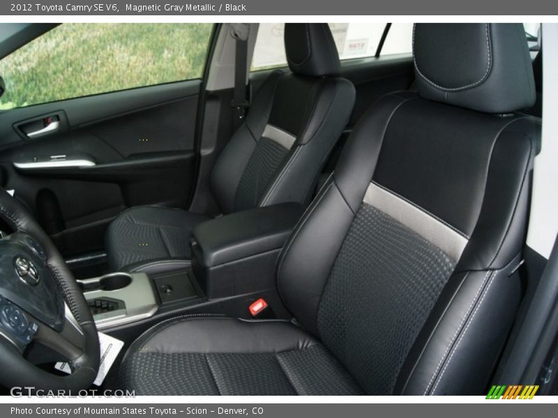 Magnetic Gray Metallic / Black 2012 Toyota Camry SE V6