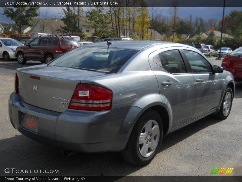 Silver Steel Metallic / Dark Slate Gray 2010 Dodge Avenger SXT