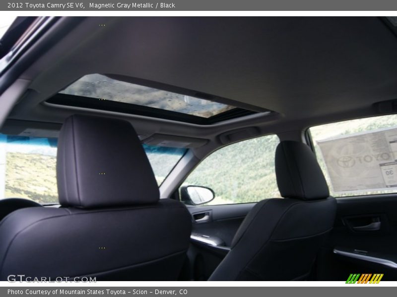 Magnetic Gray Metallic / Black 2012 Toyota Camry SE V6