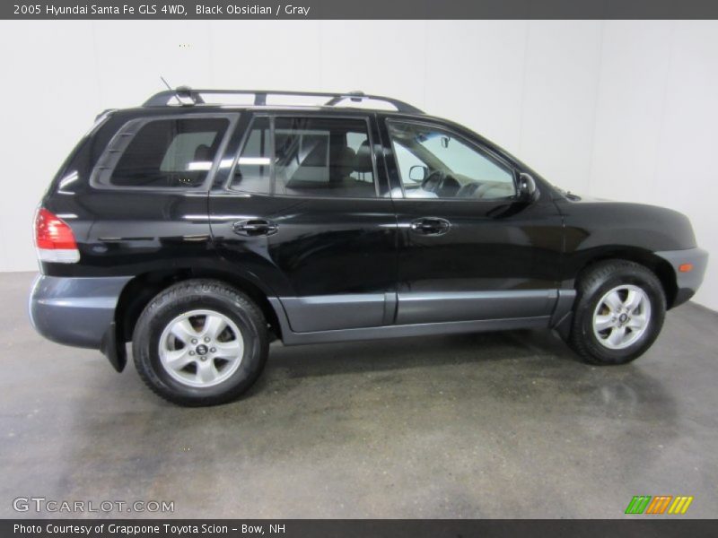 Black Obsidian / Gray 2005 Hyundai Santa Fe GLS 4WD