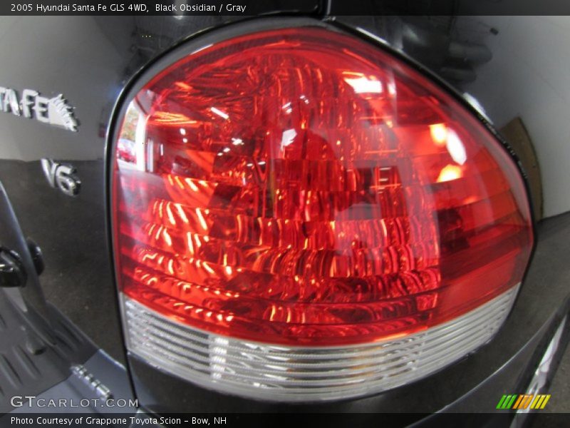 Black Obsidian / Gray 2005 Hyundai Santa Fe GLS 4WD