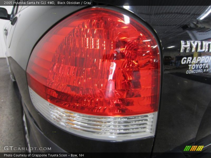 Black Obsidian / Gray 2005 Hyundai Santa Fe GLS 4WD