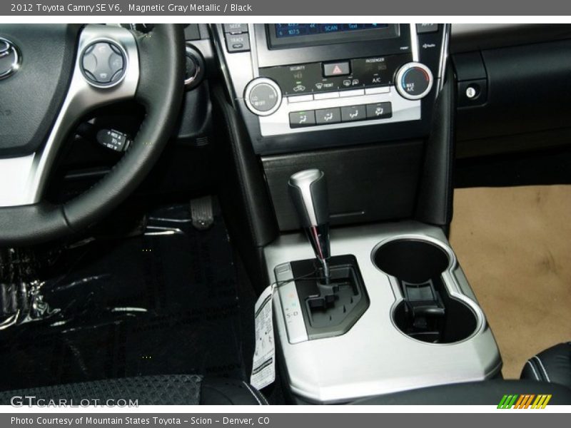 Magnetic Gray Metallic / Black 2012 Toyota Camry SE V6