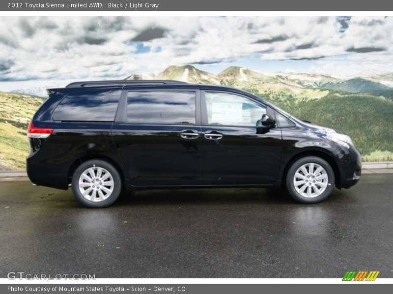  2012 Sienna Limited AWD Black